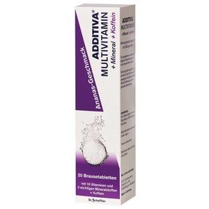 ADDITIVA Multivit.+Mineral+Coff.Ananas R Br.-Tabl. Produktbild