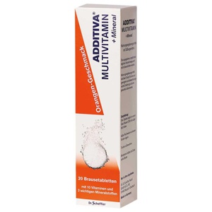 ADDITIVA Multivit.+Mineral Orange R Brausetabl. Produktbild