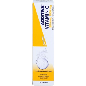 ADDITIVA Vitamin C 1 g Brausetabletten Produktbild
