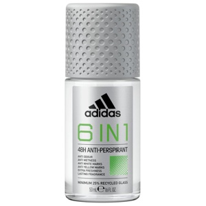 Adidas Cool & Dry 6 In 1 Roll-on Deodorant 50 ml produkt bild