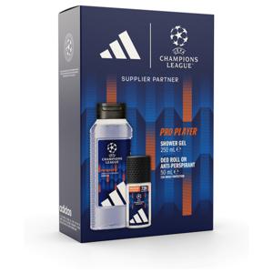 Adidas Gift Set UEFA Pro Player Shower Gel 250 ml + Roll On 50 ml produkt bild