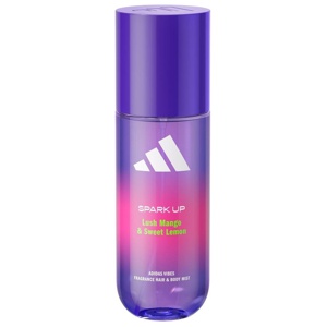Adidas Vibes Spark Up Lush Mango & Sweet Lemon Body Mist 150ml produktbillede