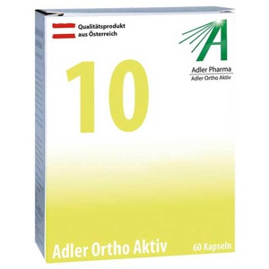 Adler Ortho Aktiv Nr. 10 – Leber Metabol 60 St Kapseln Produktbild