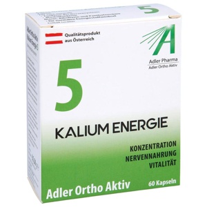Adler Ortho Aktiv Nr. 5 – Kalium Energie 60 St Kapseln Produktbild
