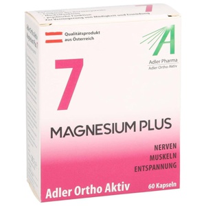 Adler Ortho Aktiv Nr. 7 – Magnesium Plus 60 St Kapseln Produktbild