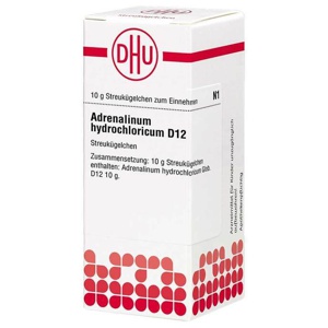 ADRENALINUM HYDROCHLORICUM D 12 Globuli Produktbild
