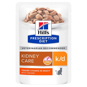 Adult Feline K/D menuboks kylling 12x85 g produktbillede