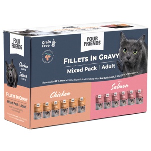 Adult in Gravy Mix 12-pack Våtfoder till Katt - 12 st x 85 g produkt bild