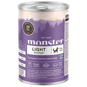 Adult Light/sterilized Can Våtfoder För Hund 400g produkt bild