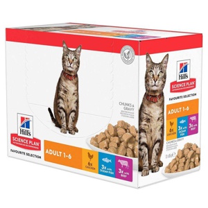 Adult Optimal Care, menu pou 3 varianter 12x85 g produktbillede