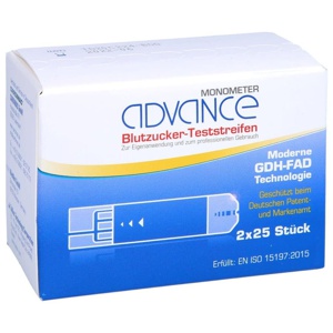 ADVANCE Monometer Blutzucker Teststr.GDH Produktbild