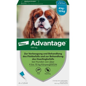 ADVANTAGE 100 Lösung f.Hunde 4-10 kg Produktbild
