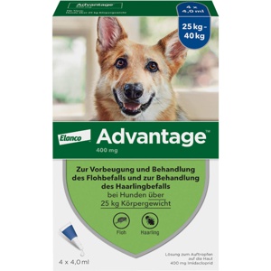 ADVANTAGE 400 Lösung Pipetten f.Hunde ab 25 kg Produktbild