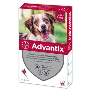Advantix täpilahus koer (10-25kg) 500mg+100mg/ml n1 toote pilt