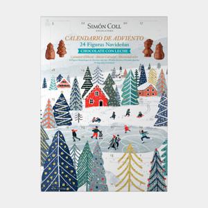 Adventskalender Is på sjön Ljus choklad 24 luckor Simon Coll produkt bild