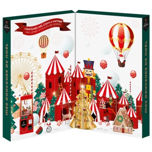 Adventskalender med marmelad 24 luckor Andrésy Confitures produkt bild