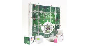 Adventskalender med te Puzzle Box Grön - English Tea Shop produkt bild