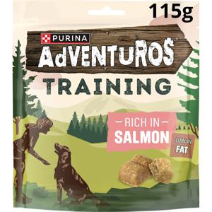 Adventuros Training Treats Lax Hundgodis - 115 g produkt bild