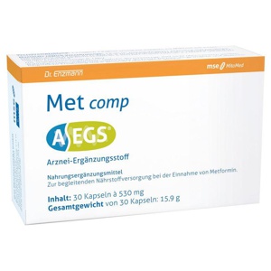 Aegs Met comp Kapseln, 30 St Kapseln Produktbild