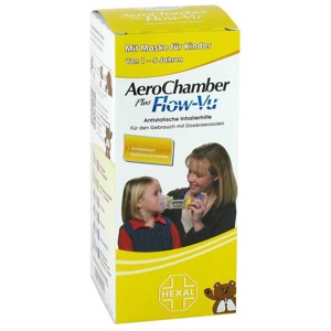 AEROCHAMBER Inhalierh.m.Maske f.Kinder Produktbild