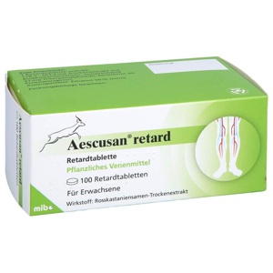 AESCUSAN-retard-Retardtabletten Produktbild