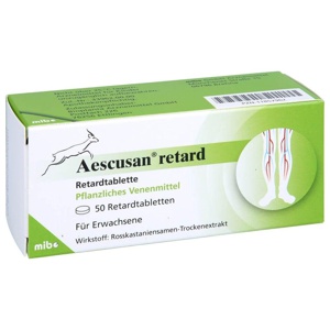 Aescusan retard 50 St Retard-Tabletten Produktbild