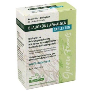 Afa Alge 400 mg blaugrün Tabletten, 60 St Tabletten Produktbild