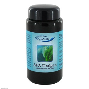 Afa Algen 100% Globalis Premium Pulver, 80 g Pulver Produktbild