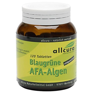 AFA ALGEN 250 mg blaugrün Tabletten Produktbild