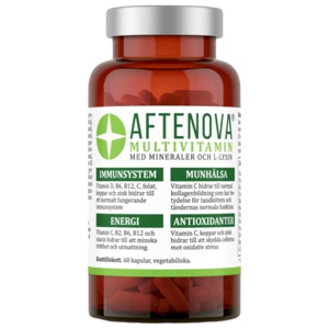 AfteNova Multivitamin 60 kapslar produkt bild