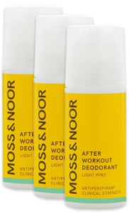 After Workout Roll-On Deodorant Fresh Light Mint 3stk (Verdi 387,-) produktbilde