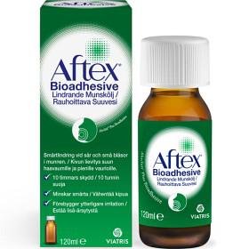Aftex Bioadhesive Lindrande munskölj 120 ml produkt bild