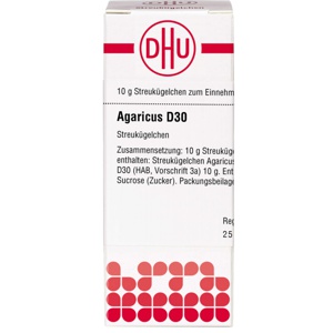 AGARICUS D 30 Globuli Produktbild