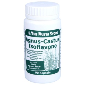 AGNUS CASTUS 10 mg Extrakt Isoflavone 46 mg Kaps. Produktbild