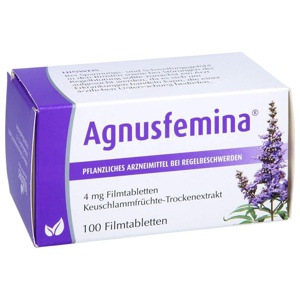 Agnusfemina 4 mg Filmtabletten, 100 St Filmtabletten Produktbild