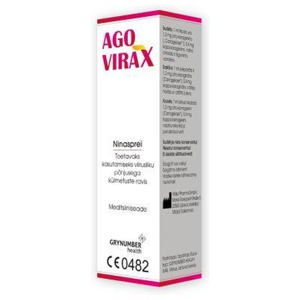 Agovirax ninasprei 20 ml toote pilt