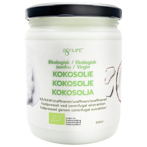 AgriLife Panacea Jomfru Kokosolie AgriLife Økologisk   500 ml produktbillede