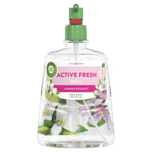 Air Wick Active Fresh Non-Aerosol Automatic Spray Refill Jasmine Bouqet 228 ml produkt bild