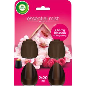 Air Wick Essential Mist Duo-pack Cherry Blossom & Raspberry 40 ml produkt bild
