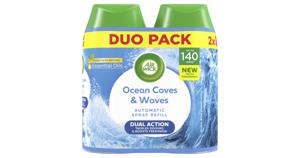 Air Wick Freshmatic Automatic Spray Duo Refill Ocean Cove & Waves 250 ml produkt bild