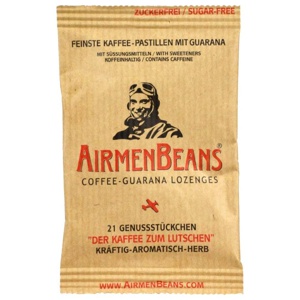 AIRMENBEANS feinste Kaffee Pastillen mit Guarana 21 St Pastillen Produktbild