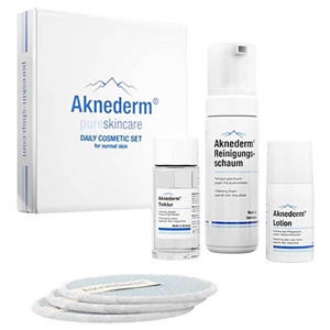 Aknederm Daily Cosmetic Set normal skin, 1 P Kombipackung Produktbild