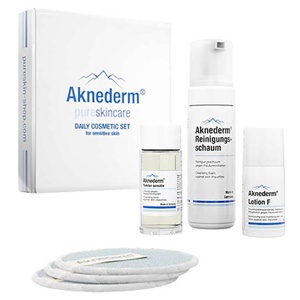 Aknederm Daily Cosmetic Set sensitive skin, 1 P Kombipackung Produktbild