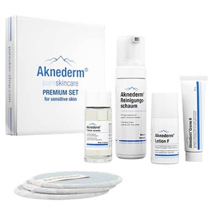 Aknederm Premium Set sensitive skin, 1 P Kombipackung Produktbild