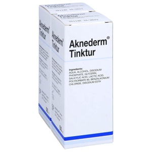 Aknederm Tinktur 2X50 ml Tinktur Produktbild