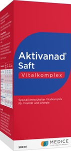 Aktivanad Saft 500ml bei Erschöpfung wegen Vitamin-B Mangel 500 ml Saft Produktbild