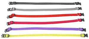 ALAC Valphalsband Reflex Lila Justerbart 10mm x 22-35cm produkt bild