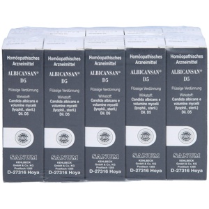 ALBICANSAN-D-5-Tropfen Produktbild