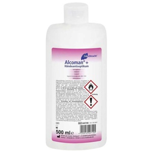 Alcoman+ Händedesinfektion Lösung, 500 ml Lösung Produktbild