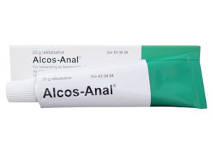 Alcos-Anal rektalsalve 20 g produktbilde